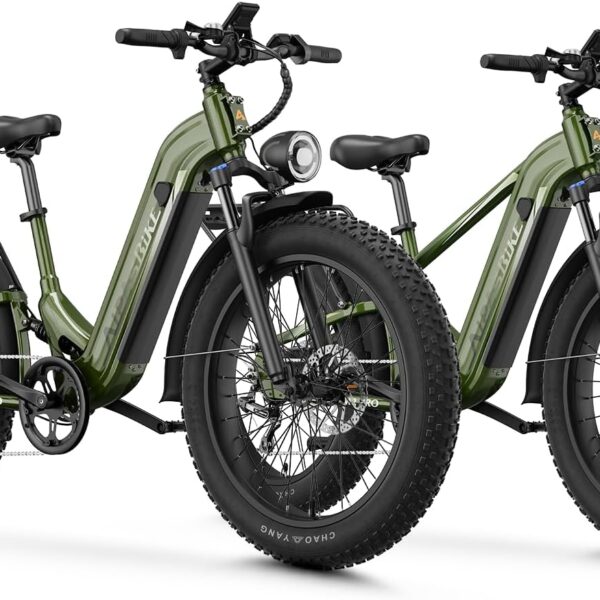 Aipas M1 Pro & M2 Pro Electric Bike for Adults, 1800W Peak, Dual Suspension