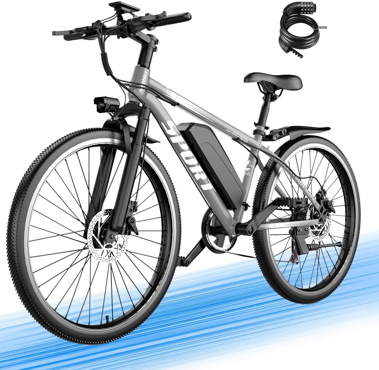 ASKGO Electric Bike for Adults, 1500W Peak Motor 26″ Mountain Ebike ASKGO Electric Bike for Adults, 1500W Peak Motor 26″ Mountain Ebike
