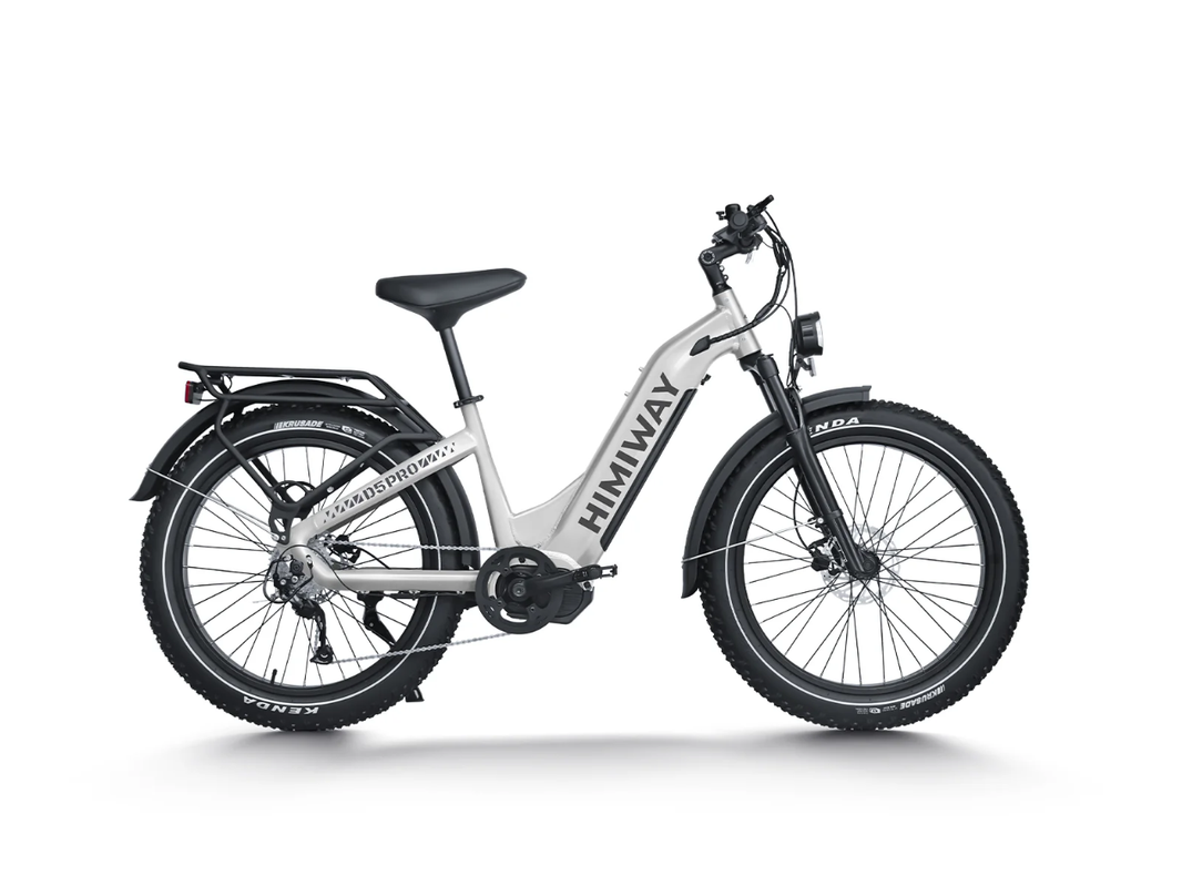 Himiway D5 Pro all-terrain electric fat bike — mid-drive motor at mid-range price for hunting